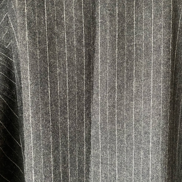 Jacob charcoal striped A line skirt size 9/10 - Picture 3 of 9